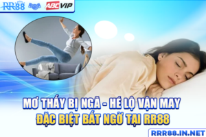 mơ thấy bị ngã